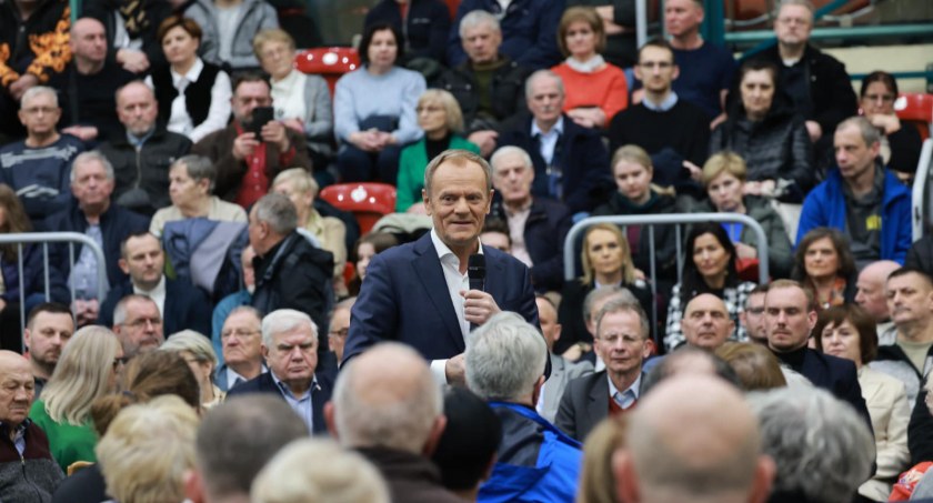 TU JEST PRZYSZŁOŚĆ - spotkanie posłów Platformy Obywatelskiej z mieszkańcami Sejn