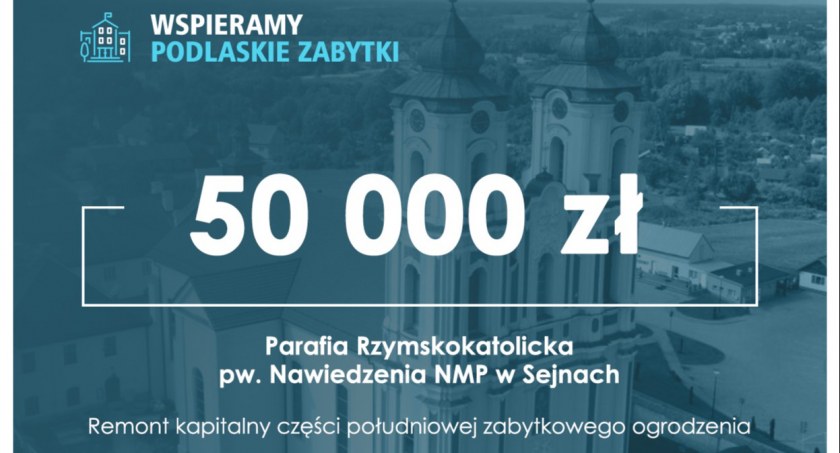Dotacja na kontynuację remontu ogrodzenia Bazyliki