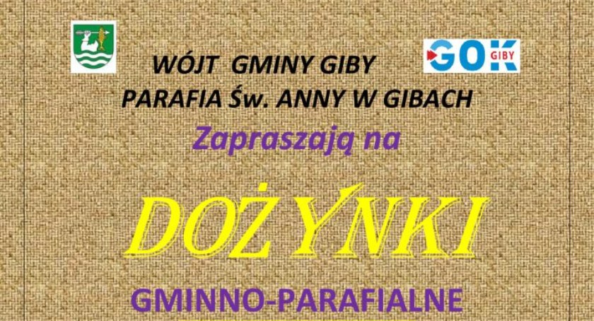 Dożynki w Gibach