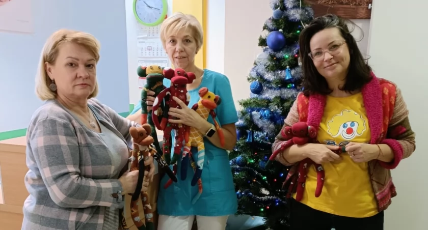 Małpki terapeutyczne od Dr Clowna