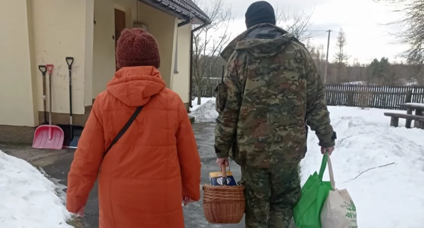Pogranicznicy zrobili zakupy z mieszkanką Okółka