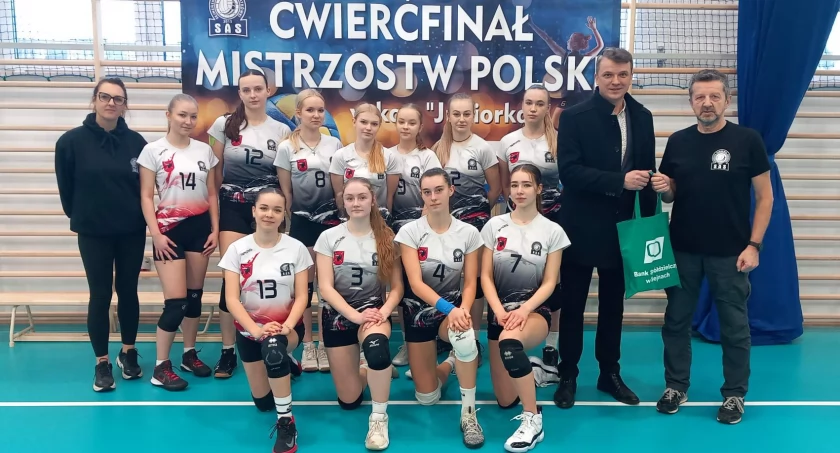 Juniorki SAS Sejny na 4 miejscu w ćwierćfinale Mistrzostw Polski