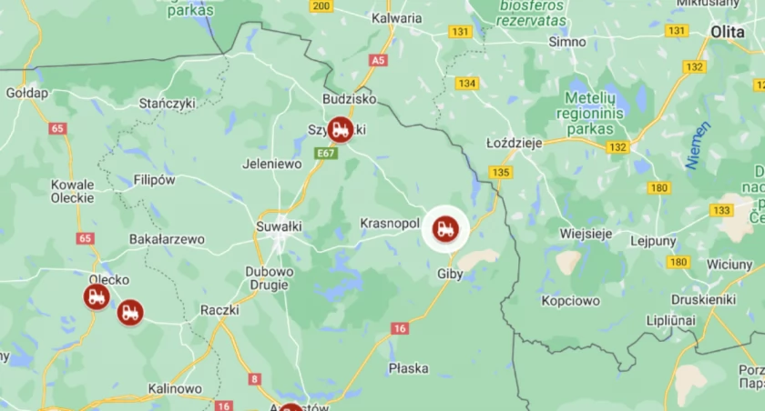 Jutro protest rolników w Ogrodnikach