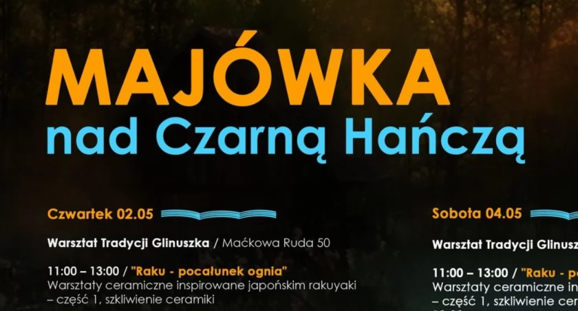 Majówka nad Czarną Hańczą