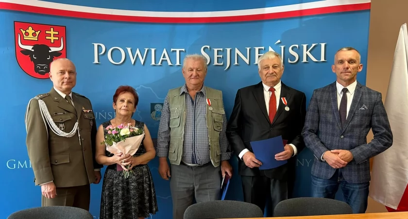 Medale dla rodziców żołnierzy z Sejneńszczyzny