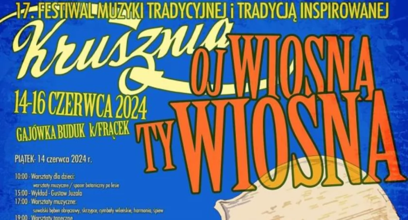 Oj wiosna ty wiosna 2024 (PROGRAM)