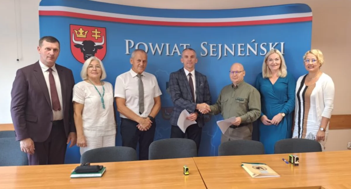 Leśnicy wsparli remont drogi do Zelwy