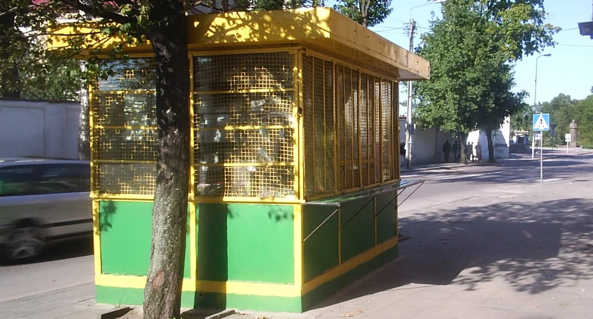 Kiosk przy ul. Zawadzkiego