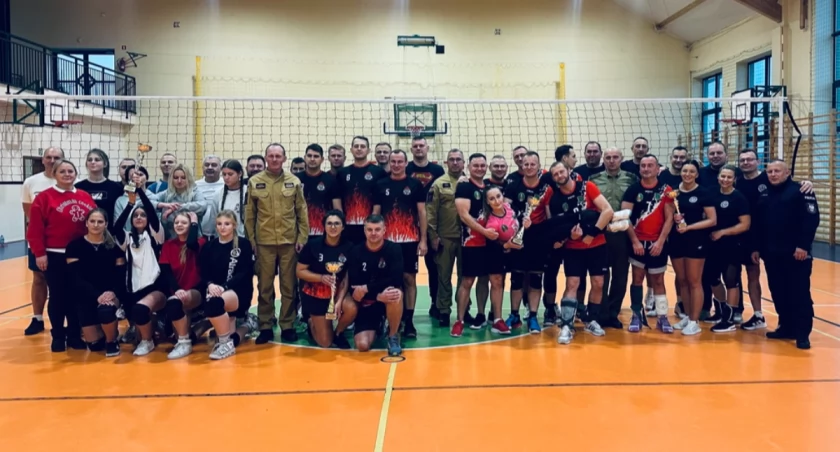 I Turniej Piłki Siatkowej o Puchar Komendanta Powiatowego Policji w Sejnach