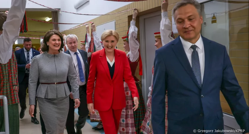 Pierwsze damy Polski i Litwy w Puńsku