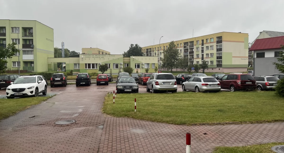 Parking przy przychodni SPZOZ niedostępny od poniedziałku