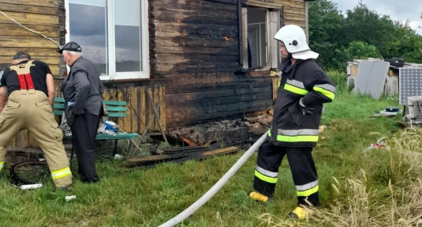Pożary w Sejnach i Berżnikach