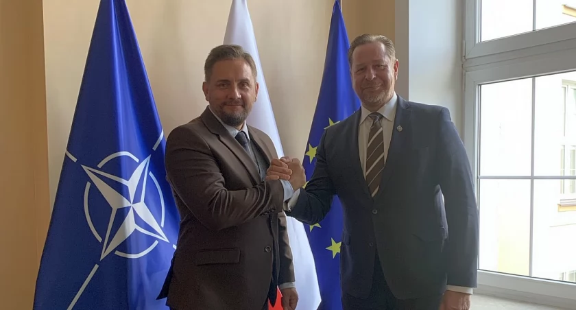 Pożegnanie konsula RL w Sejnach