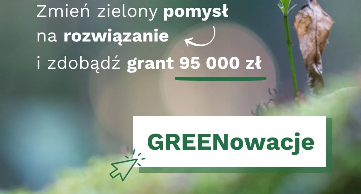 Startuje nabór do projektu GREENowacje. Można otrzymać grant do 120 tys. zł na zieloną innowację