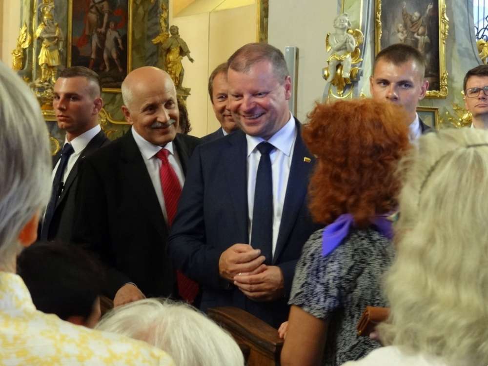 Premier Litwy w Sejnach