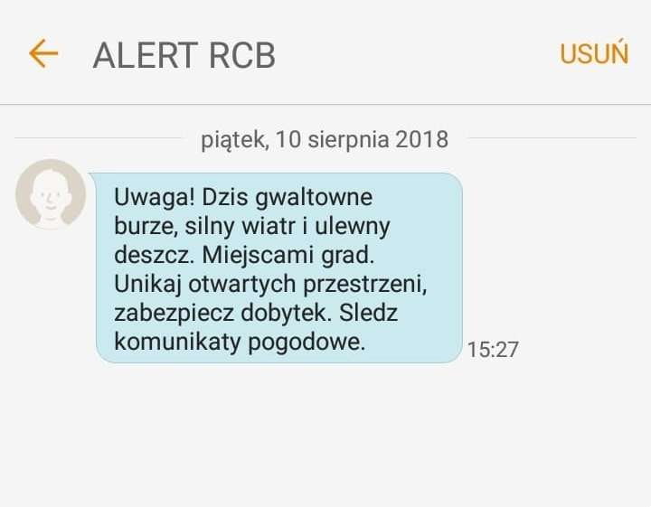 Alert RCB
