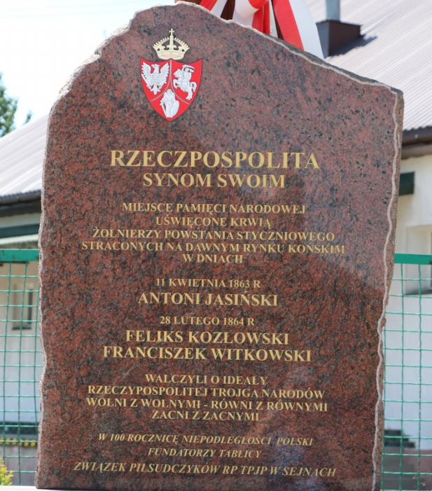 Odsłonięcie tablicy