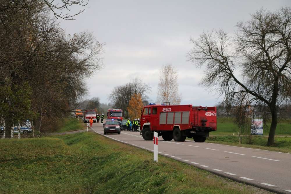 Tragiczny wypadek na drodze krajowej
