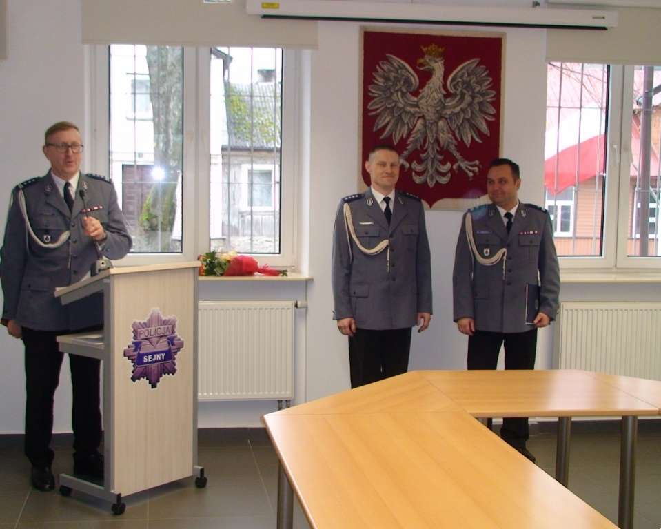 Zmiana szefa sejneńskiej Policji