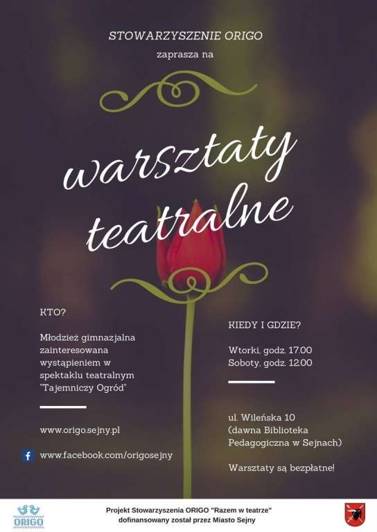 Warsztaty teatralne
