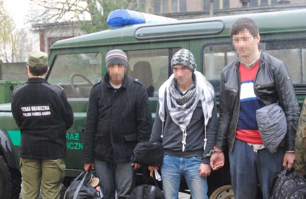 Nielegalnie przekroczyli granicę