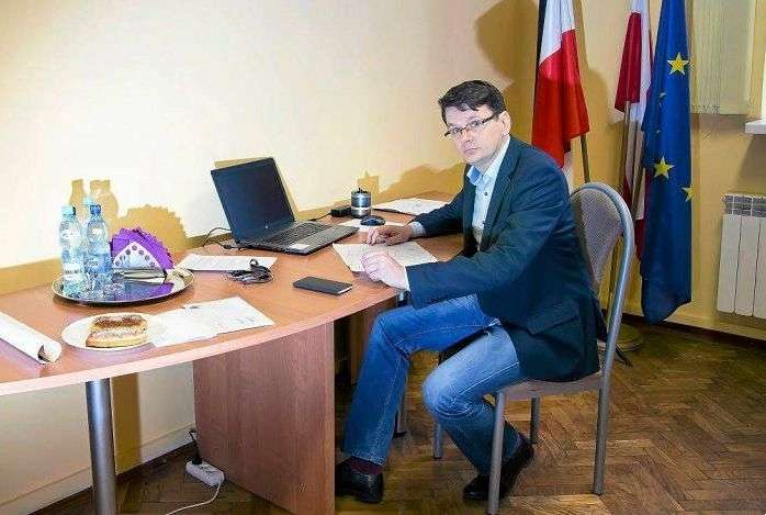 Konferencja burmistrza na temat sytuacji miasta