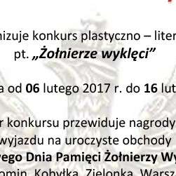 Konkurs plastyczno - literacki 