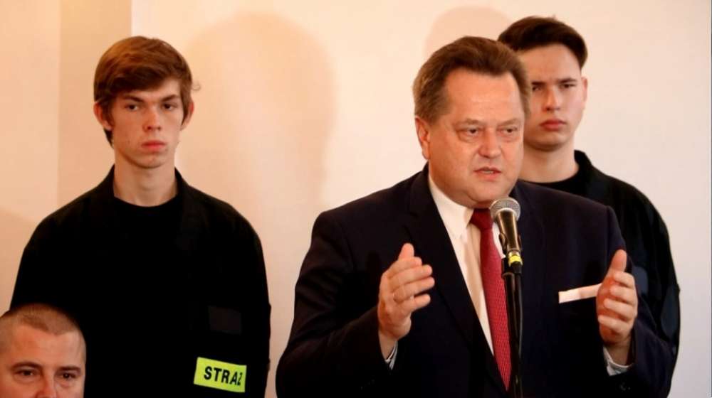 Minister Jarosław Zieliński z wizytą w Sejnach