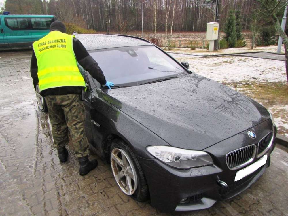 Odzyskano BMW