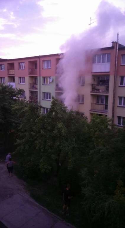 Pożar w piwnicy