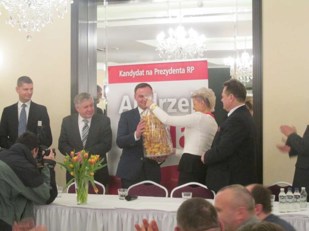 Duda odwiedził Sejny