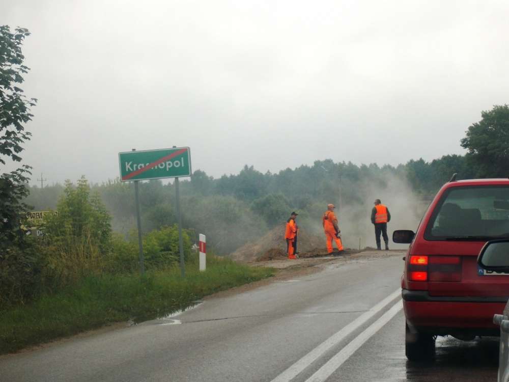 Zamknięcie odcinka drogi nr 653 na trasie Sejny-Krasnopol