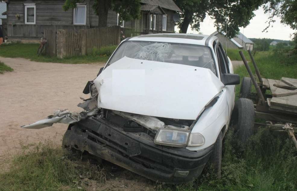 Wypadek dwóch nietrzeźwych