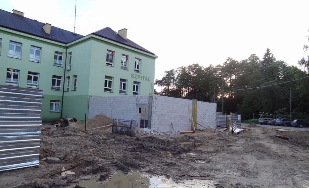 Trwa rozbudowa szpitala FOTO