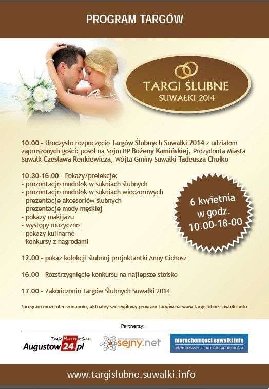 W niedzielę ruszją Targi Ślubne