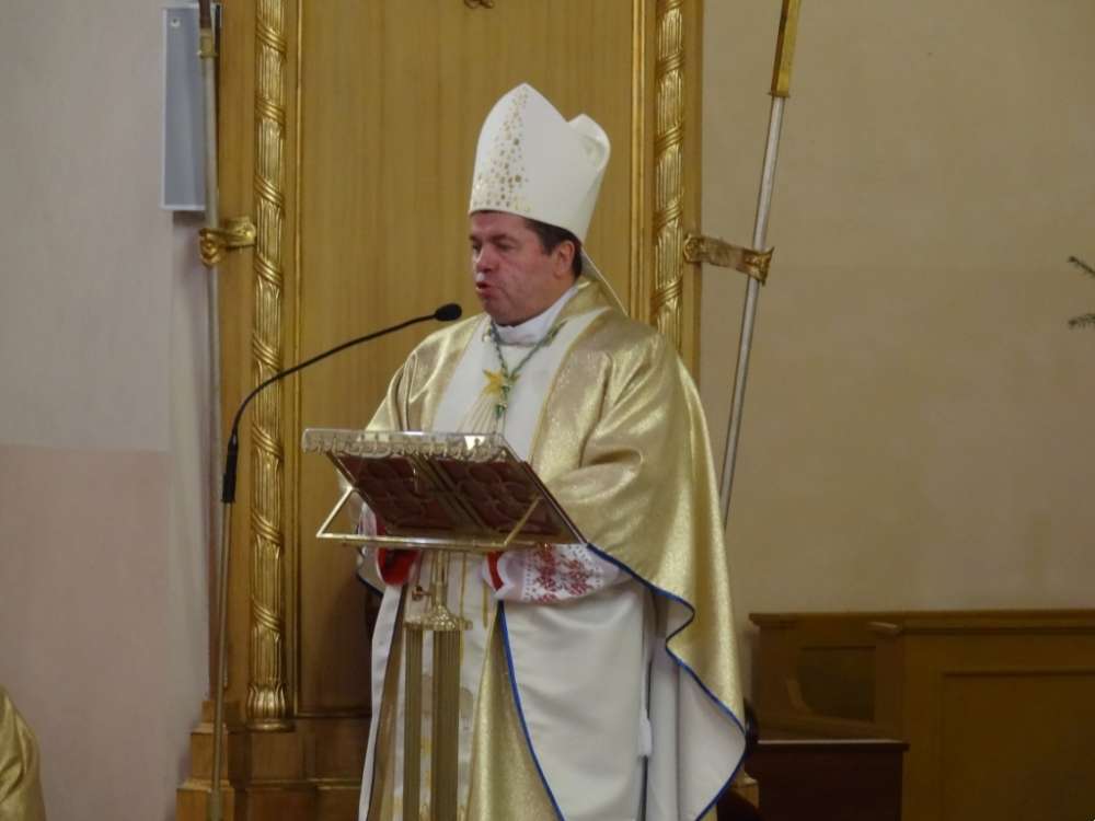 Arcybiskup Pawłowski w Sejnach