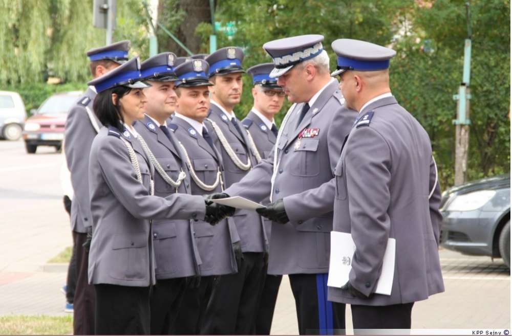 Święto policji w Sejnach (FOTO)