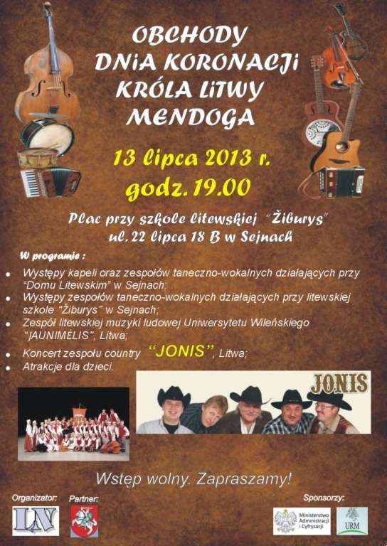 Król Litwy w Sejnach