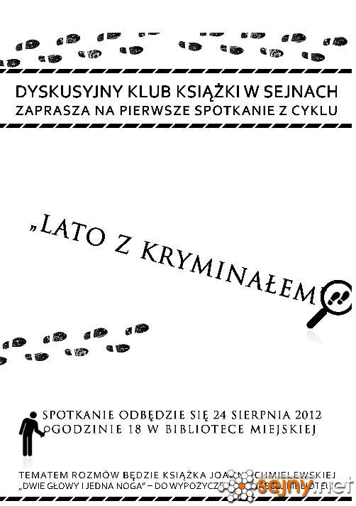 Dyskusyjny Klub Książki zaprasza