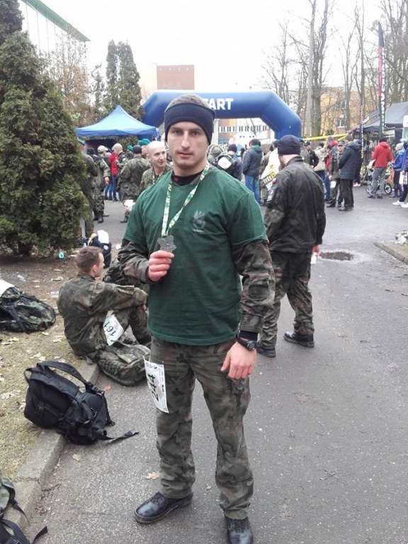 Sejnianin w biegu komandosa