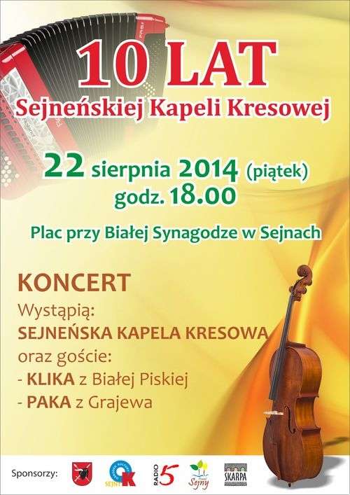 10 lat Sejneńskiej Kapeli Kresowej