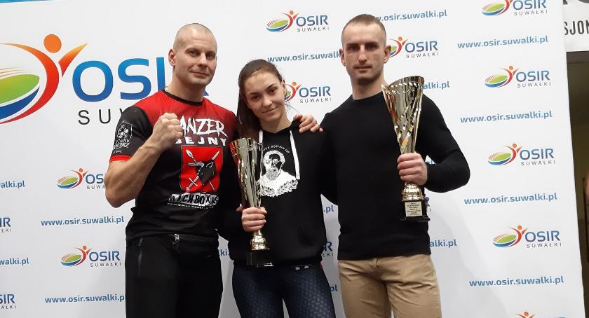 Zawodnicy Panzer Team Sejny górą