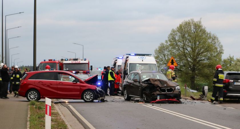 Wypadek! Droga Sejny - Suwałki zablokowana.