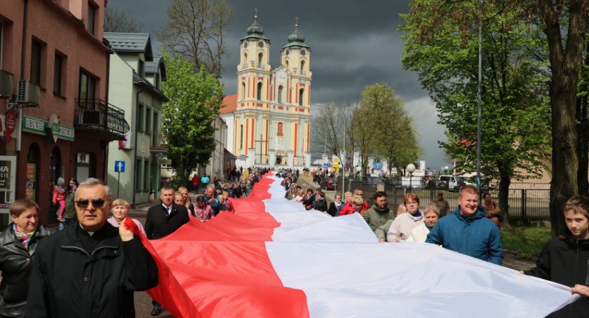 Obchody rocznicy uchwalenia Konstytucji 3 Maja w Sejnach [foto]