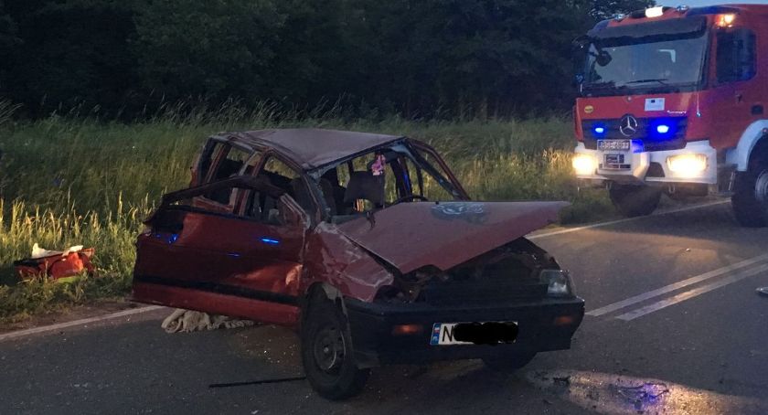 Wypadek drogowy. Brawura czy brak umiejętności?