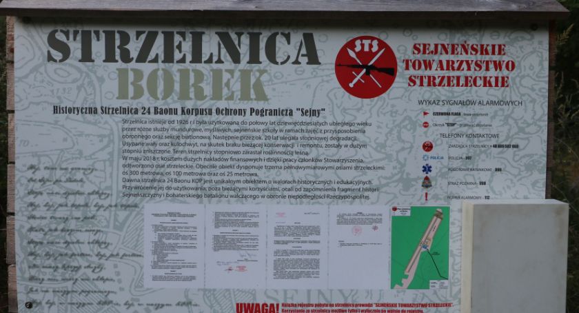 Ciszej w Borku?