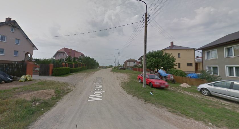 Będzie chodnik i asfalt na ulicy Wojska Polskiego