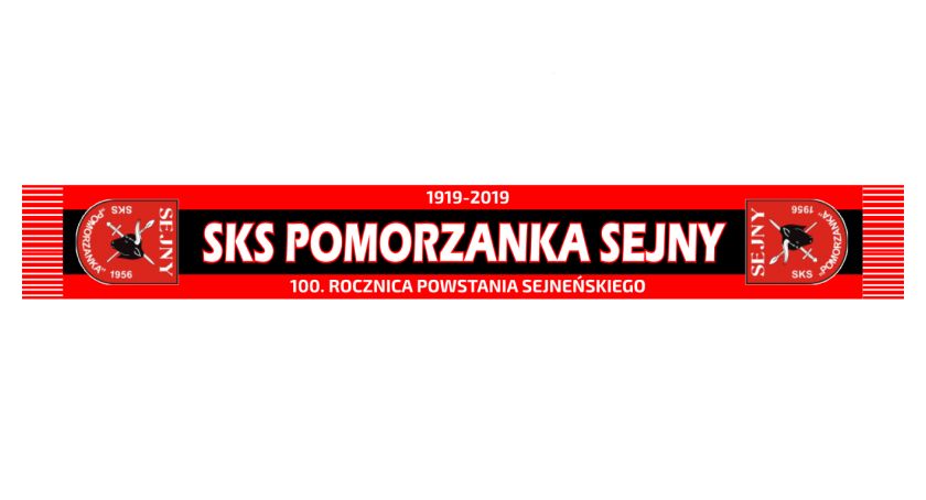 Szaliki klubowe SKS Pomorzanka Sejny - edycja limitowana