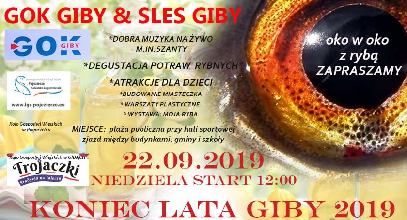 Degustacja potraw rybnych przy muzyce na żywo w Gibach (zapowiedź)