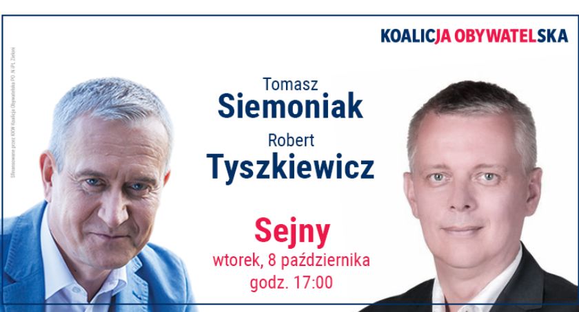 Spotkanie kandydatów Koalicji Obywatelskiej z wyborcami 